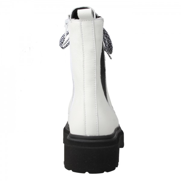 Lei By Tessamino Damenstiefel Frizzi weiss/schwarz Online Outlet