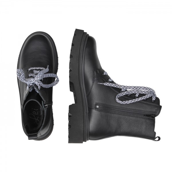 Lei By Tessamino Damenstiefel Frizzi schwarz Zeitlich begrenztes Angebot