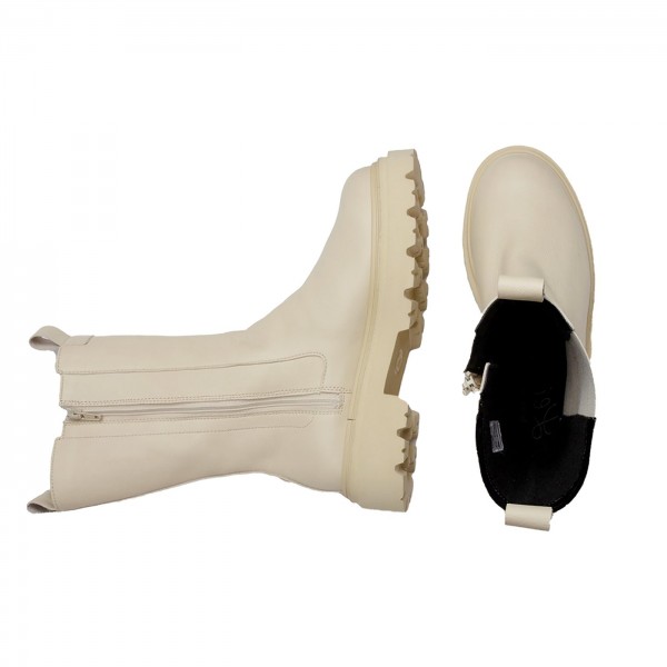Lei By Tessamino Damenstiefel Fine beige Blitzangebot