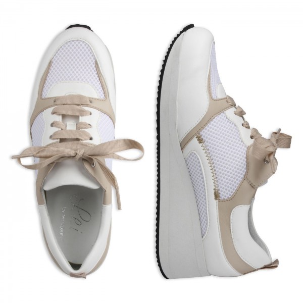 Lei By Tessamino Damensneaker Nala beige/weiss Kauf eins, bekomm eins gratis