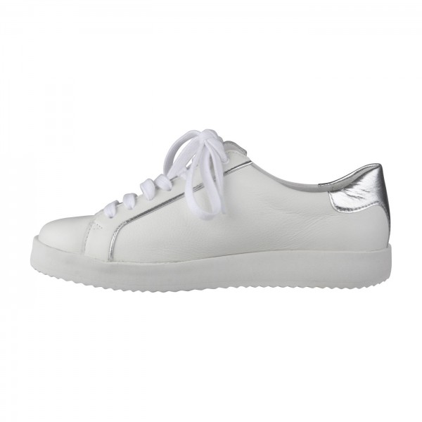 Lei By Tessamino Damensneaker Nena weiss/silber Kostenlose Rückgabe