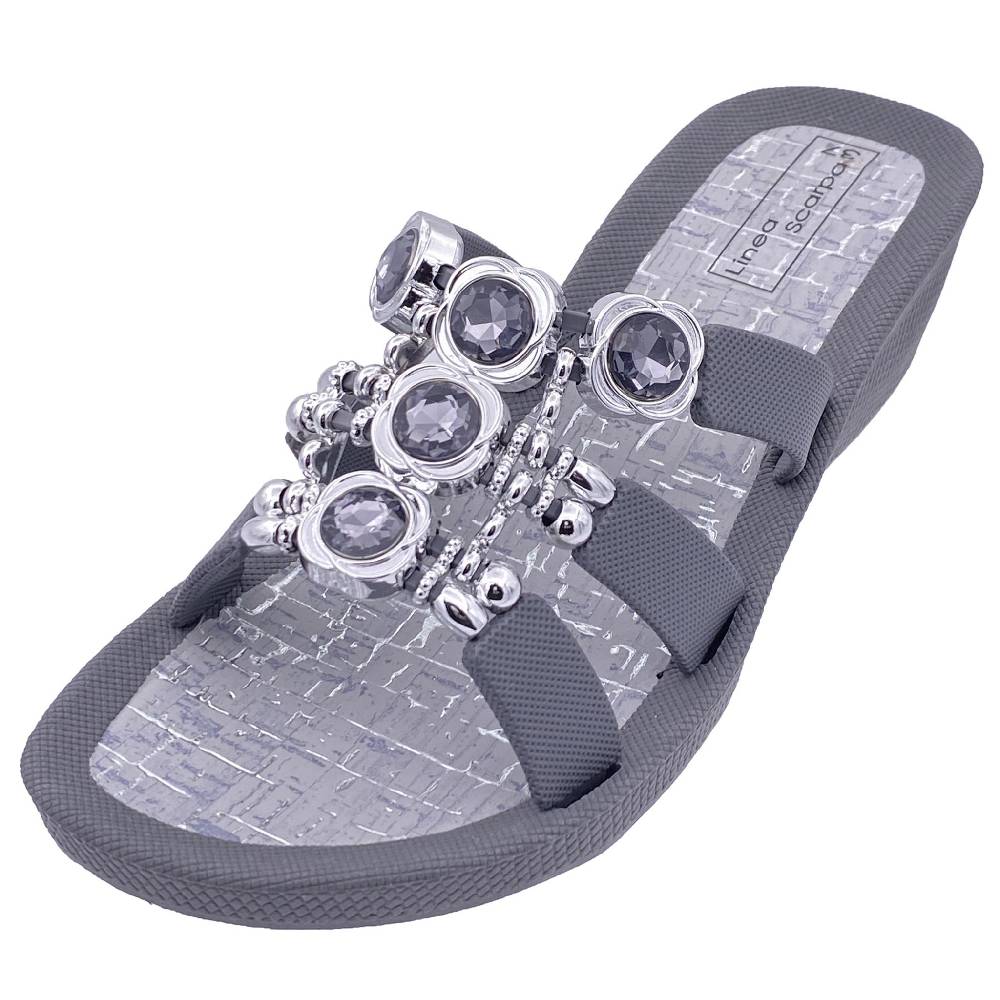 ﻿Beachandstreet Badeschuhe Damen • Korfu • mit Keilabsatz und gutem Halt Letzte 2 Tage