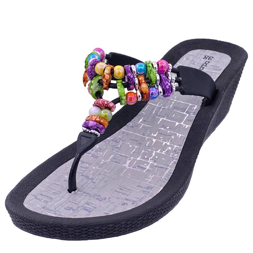 Beachandstreet Milos - Badeschuhe Zehengreifer mit Keilabsatz Letzter Tag