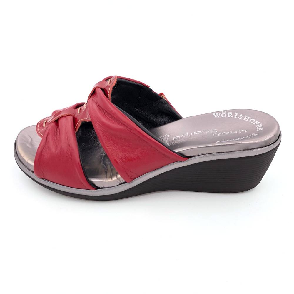 Beachandstreet Modische Fussbettsandale "Lotta F" - made in Italy Sonderangebot