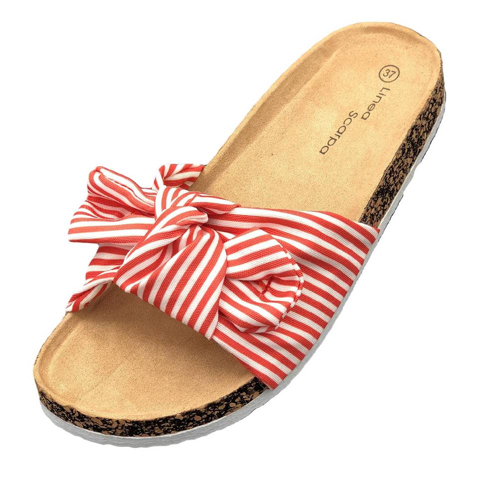 Beachandstreet Sylt - Wellness Pantolette Damen mit Fussbett von Linea Scarpa Flash Sale