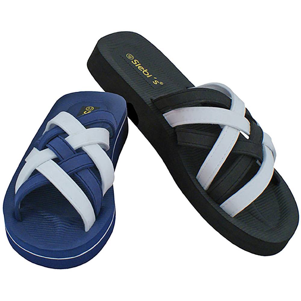 Beachandstreet Badeschuhe Damen • Beach bi-color • super leicht mit Fussbett • fällt klein aus Blitzangebot