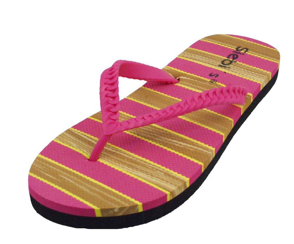 Beachandstreet Badeschuhe Damen • Maui • Zehentrenner für Frauen in knalligen Farben Neuheiten