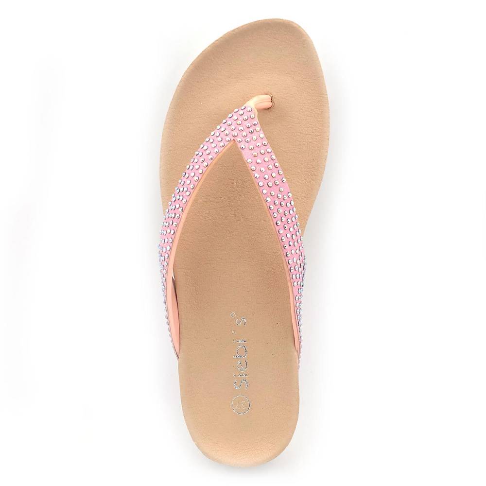 Beachandstreet Badeschuhe Damen • Tropea • Zehentrenner im eleganten Look JETZT KAUFEN