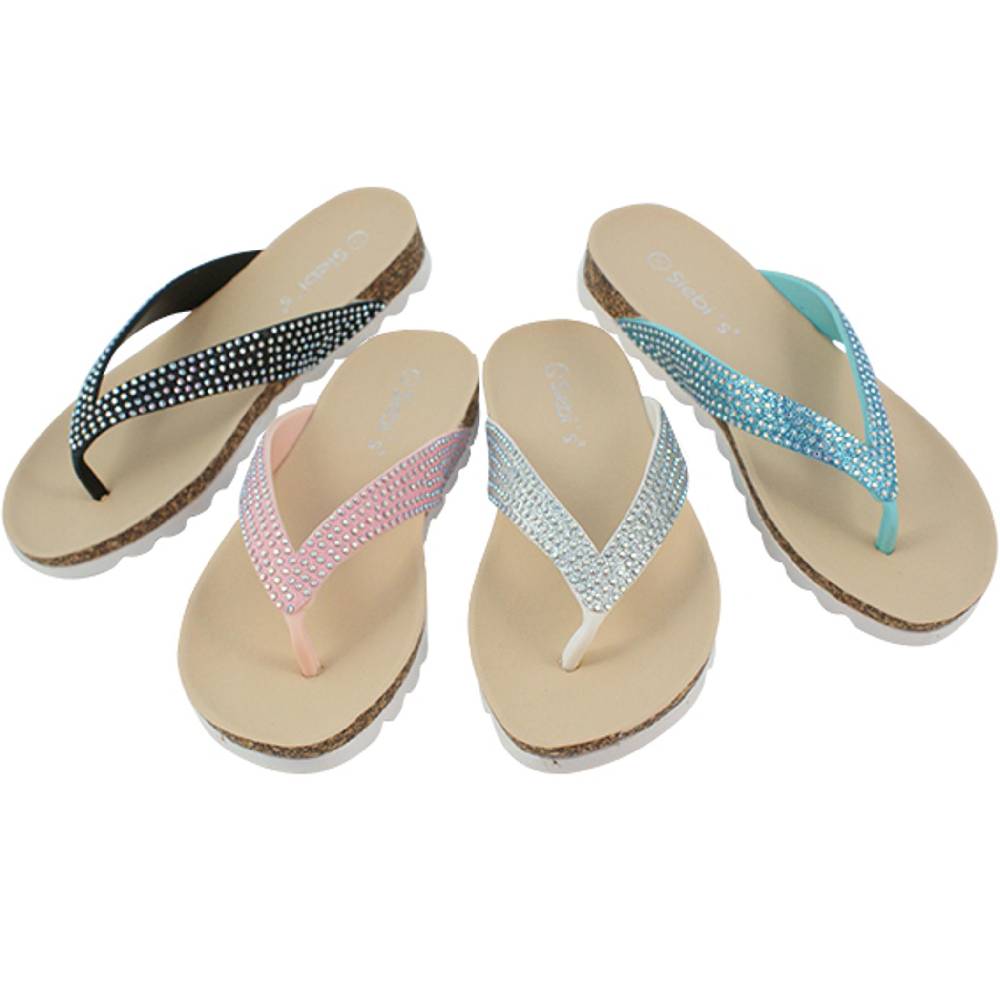 Beachandstreet Badeschuhe Damen • Tropea • Zehentrenner im eleganten Look JETZT KAUFEN