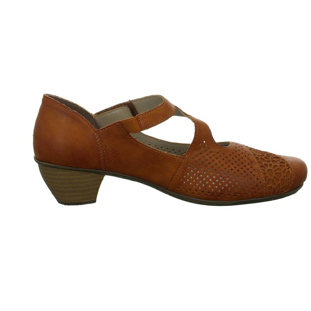 Rieker Pumps mit Riemen (diverse Absätze) Letzter Tag