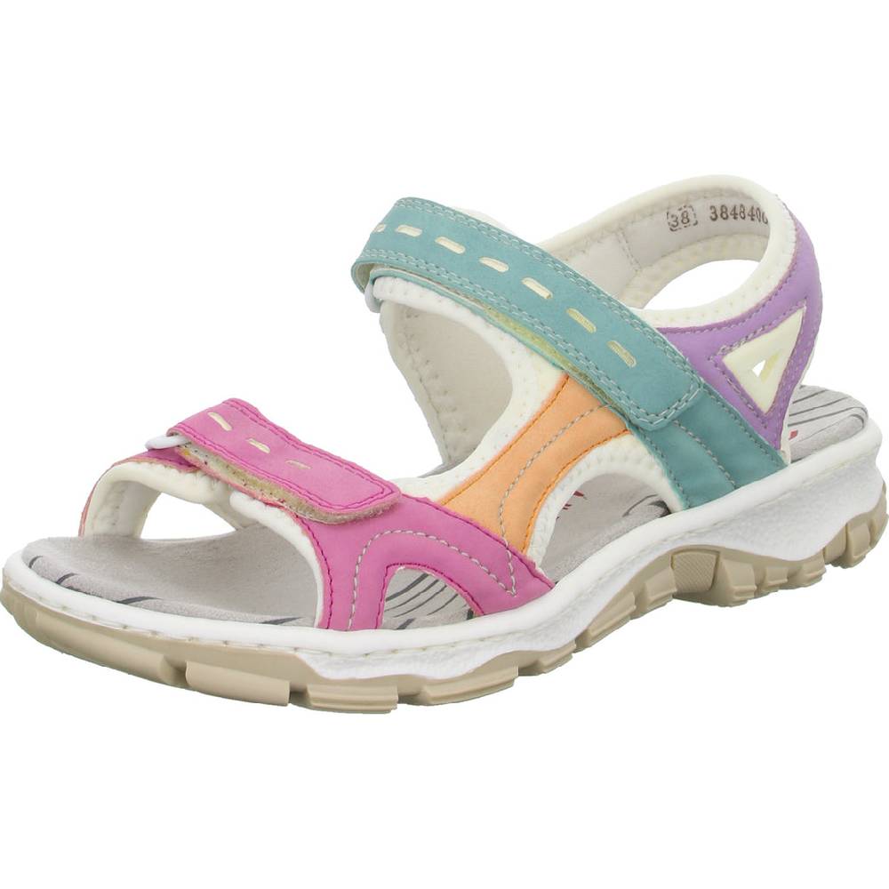 Rieker Sportliche Sandalette bis 30mm Sohlenhöhe 2025