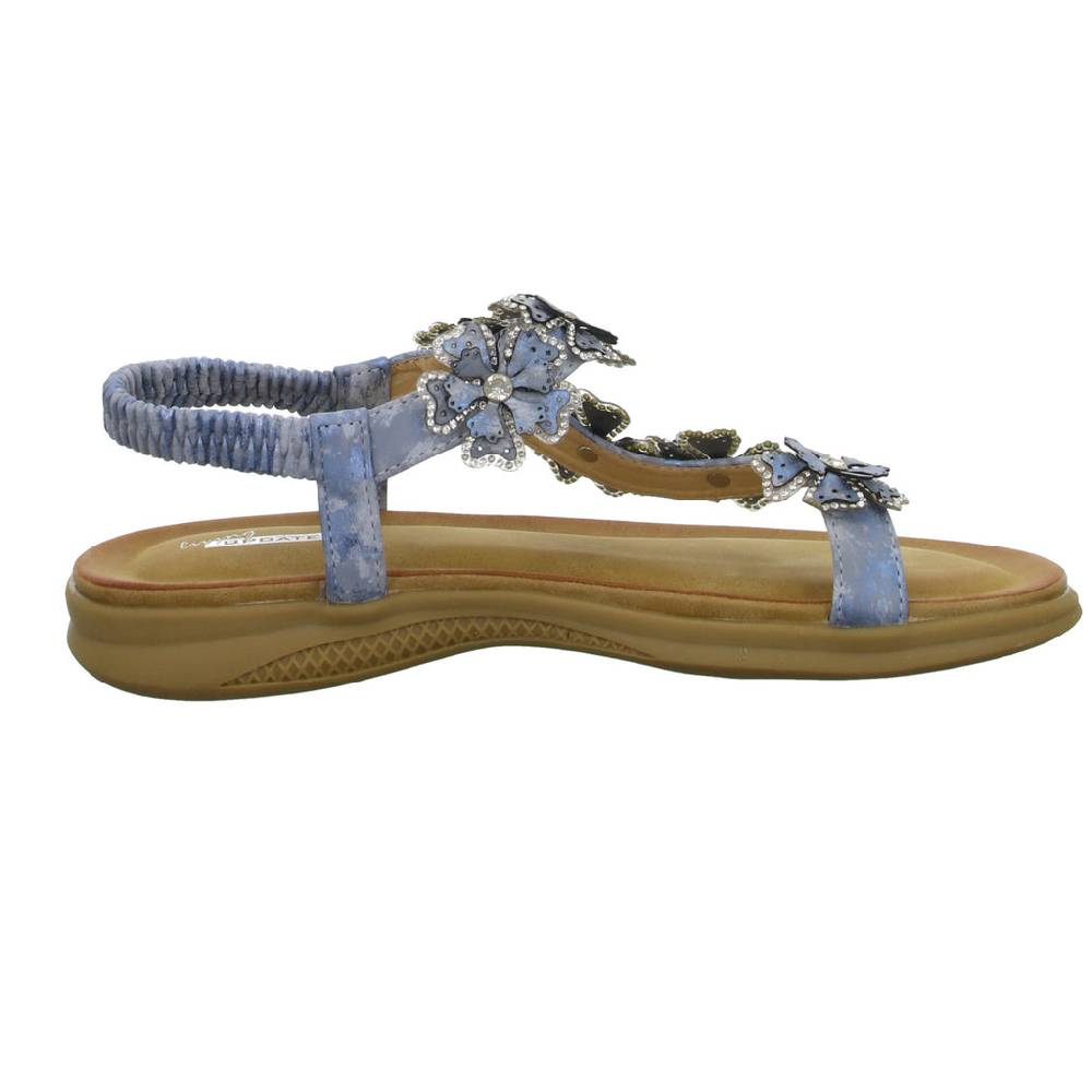 living UPDATED Sportliche Sandalette bis 30mm Sohlenhöhe Auslauf