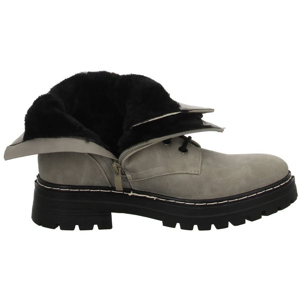 living UPDATED Schnürstiefelette Warmfutter bis 35mm Absatz (casual) Sonderangebot der Fabrik