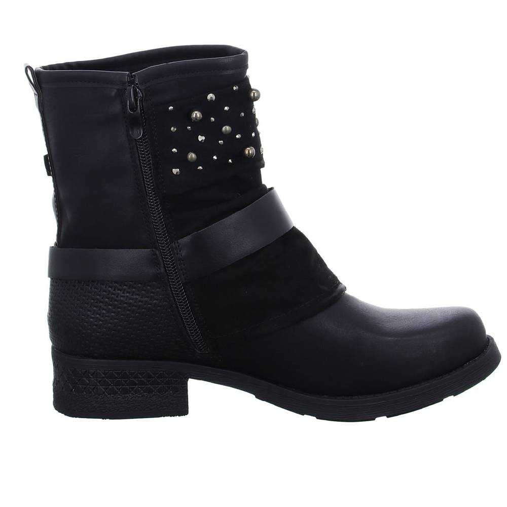 SDS Schlupf-/Reißverschlußstiefelette Warmfutter bis 35mm Absatz (casual) Bis zu 55% Rabatt