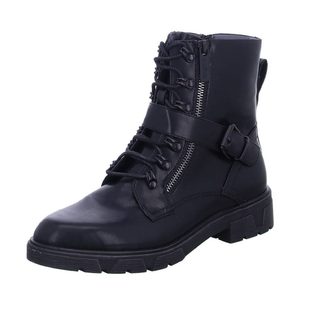 s.Oliver Schnürstiefelette Warmfutter bis 35mm Absatz (casual) Discount Store für neue Produkte