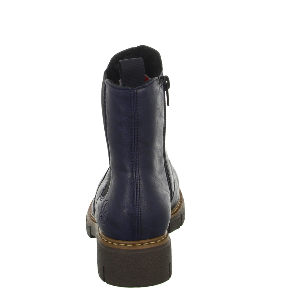 Rieker Schlupf-/Reißverschlußstiefelette Warmfutter bis 35mm Absatz (casual) 50% Rabatt für begrenzte Zeit