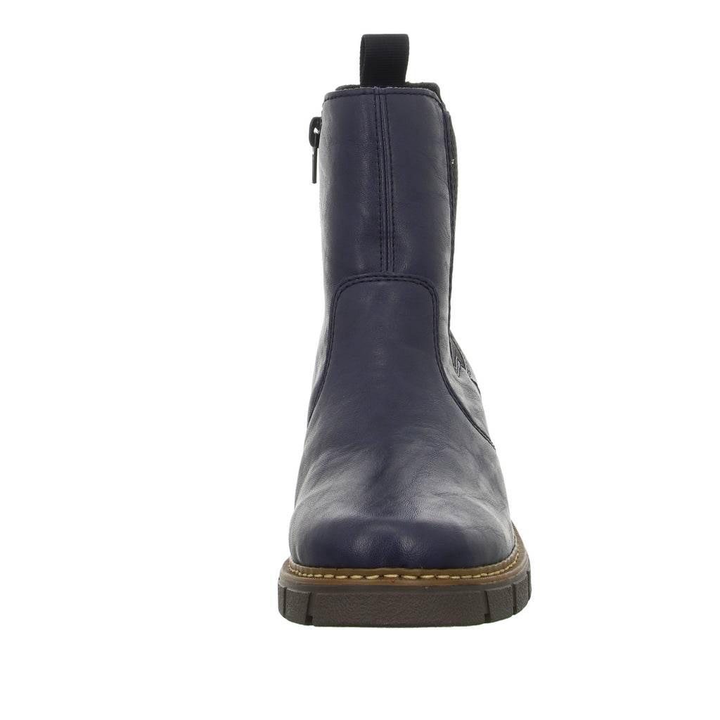 Rieker Schlupf-/Reißverschlußstiefelette Warmfutter bis 35mm Absatz (casual) 50% Rabatt für begrenzte Zeit