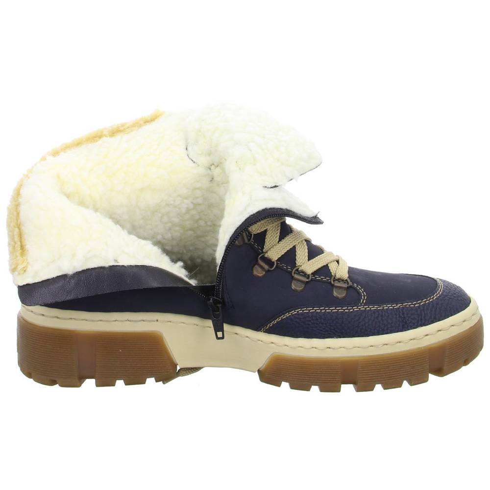 Rieker Schnürstiefelette Warmfutter bis 35mm Absatz (casual) Rabatte dieses Monats