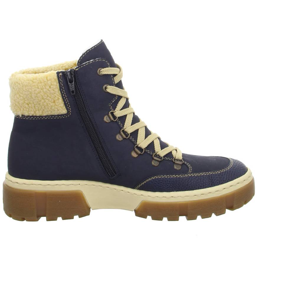 Rieker Schnürstiefelette Warmfutter bis 35mm Absatz (casual) Rabatte dieses Monats