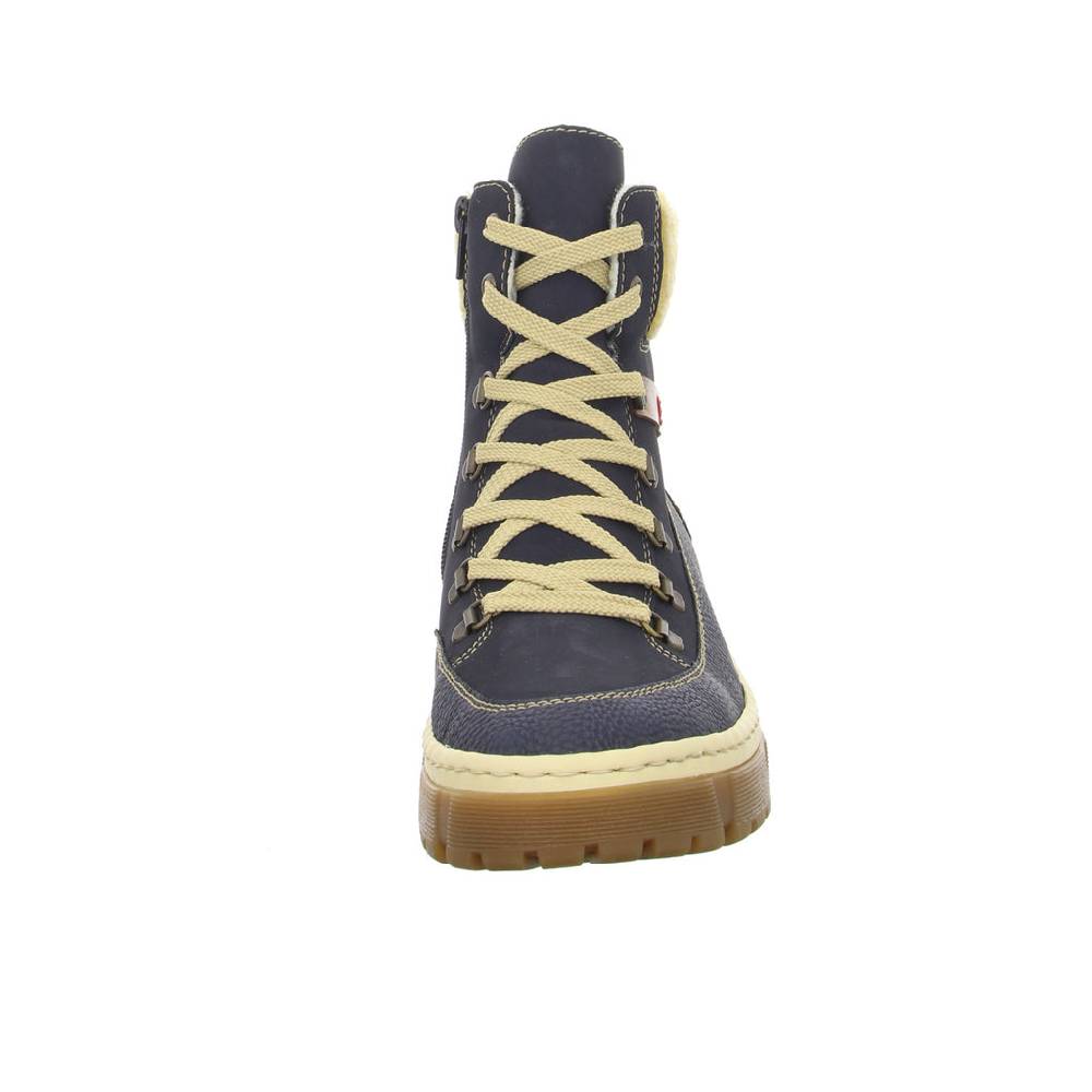 Rieker Schnürstiefelette Warmfutter bis 35mm Absatz (casual) Rabatte dieses Monats