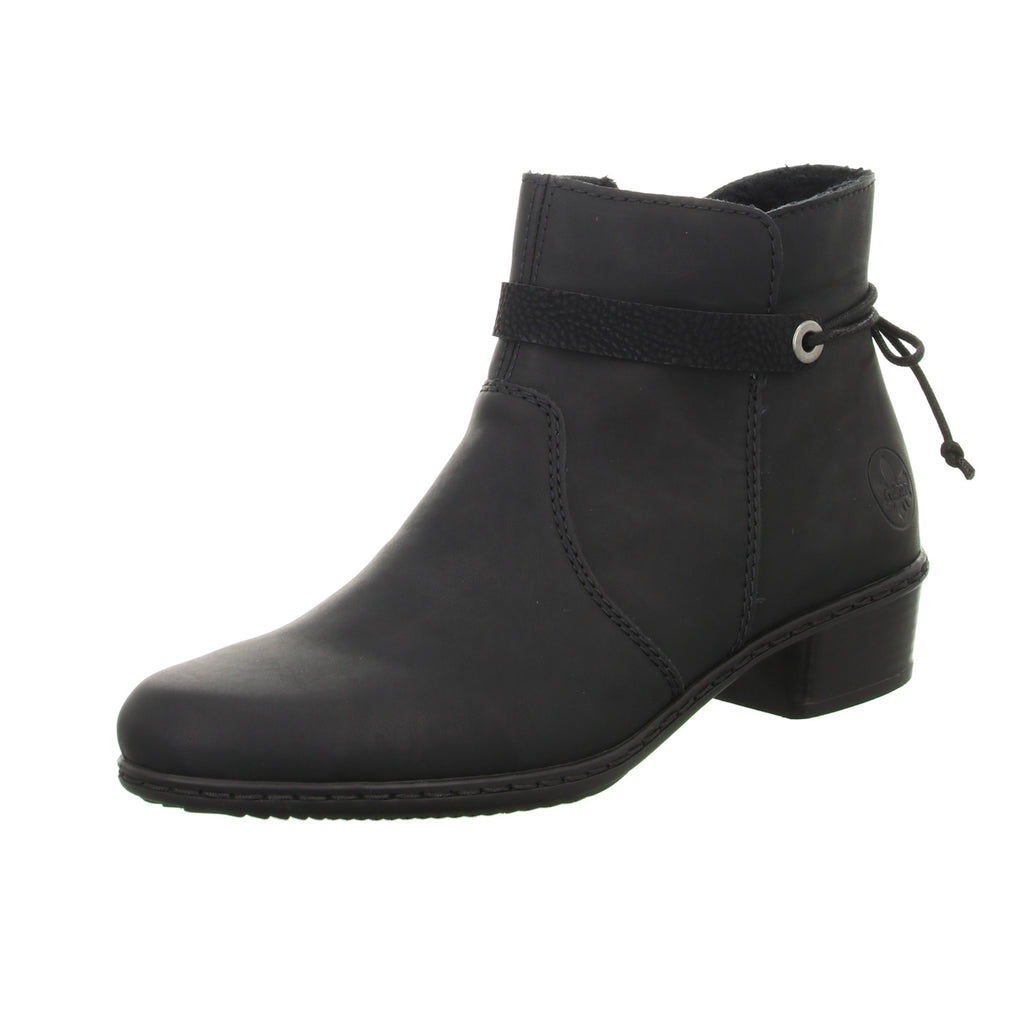 Rieker Schlupf-/Reißverschlußstiefelette Warmfutter ab 35mm Absatz Outlet
