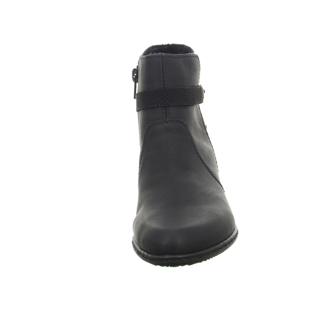 Rieker Schlupf-/Reißverschlußstiefelette Warmfutter ab 35mm Absatz Outlet