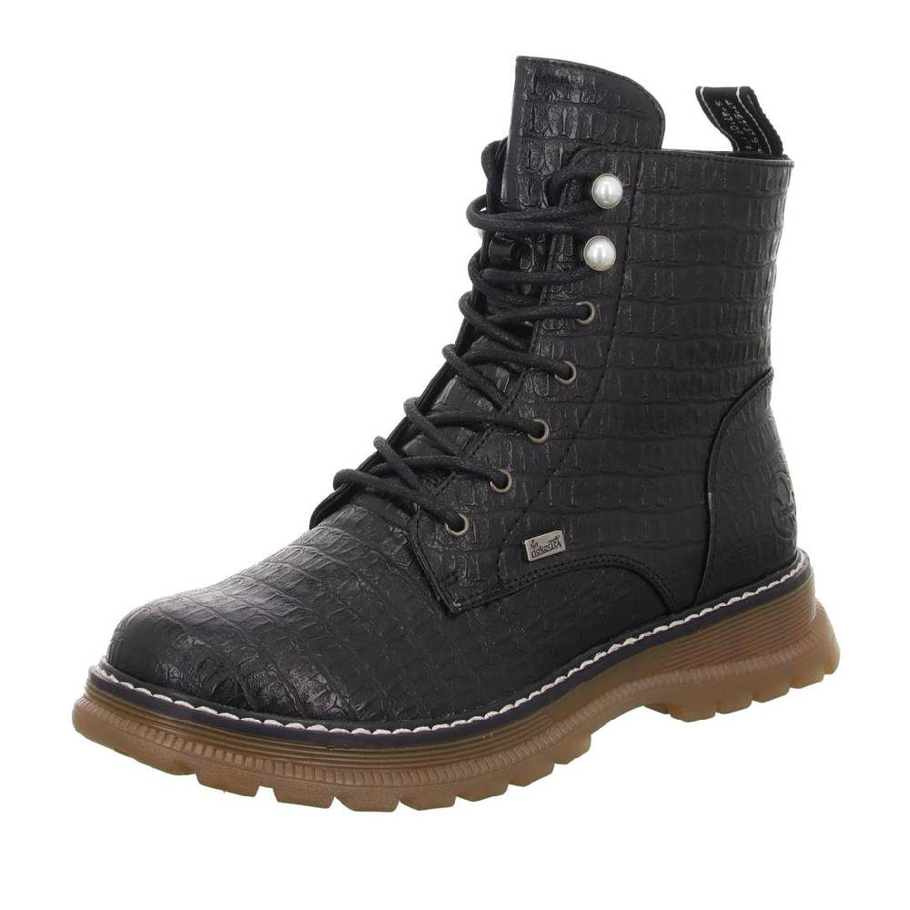 Rieker Schnürstiefelette Warmfutter bis 35mm Absatz (casual) im Angebot