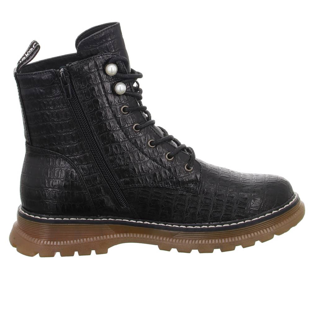 Rieker Schnürstiefelette Warmfutter bis 35mm Absatz (casual) im Angebot