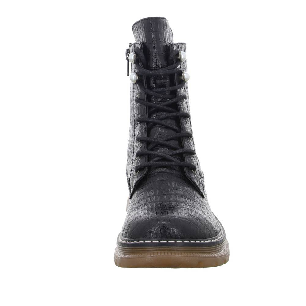 Rieker Schnürstiefelette Warmfutter bis 35mm Absatz (casual) im Angebot