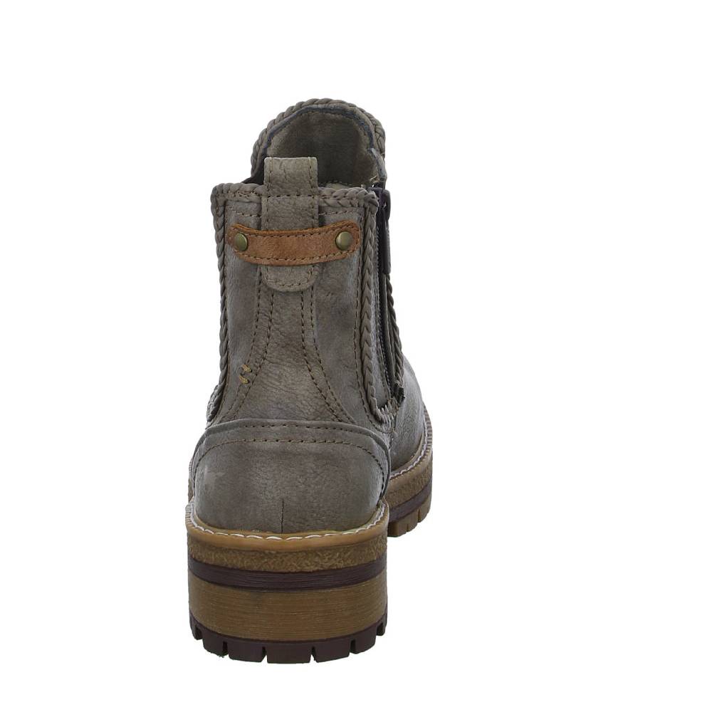 MUSTANG Schlupf-/Reißverschlußstiefelette Warmfutter bis 35mm Absatz (casual) Fabrik Onlineshop