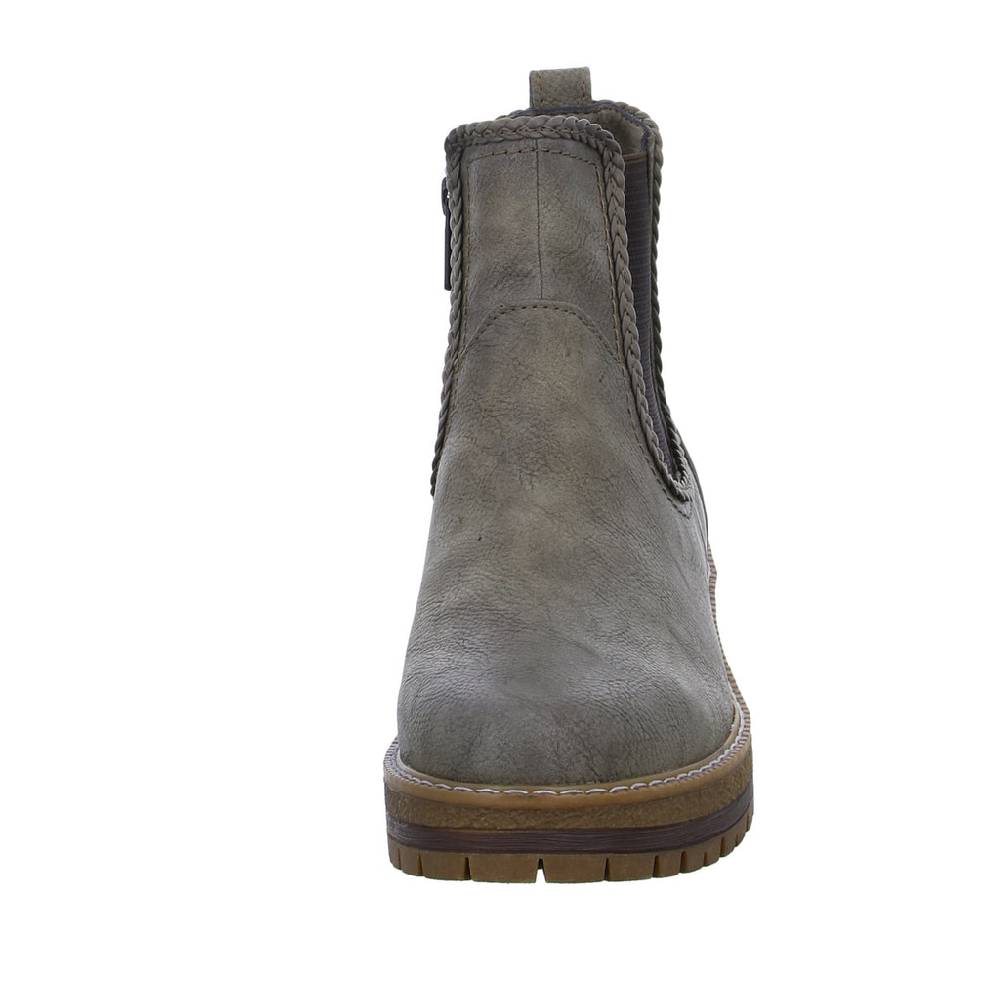 MUSTANG Schlupf-/Reißverschlußstiefelette Warmfutter bis 35mm Absatz (casual) Fabrik Onlineshop