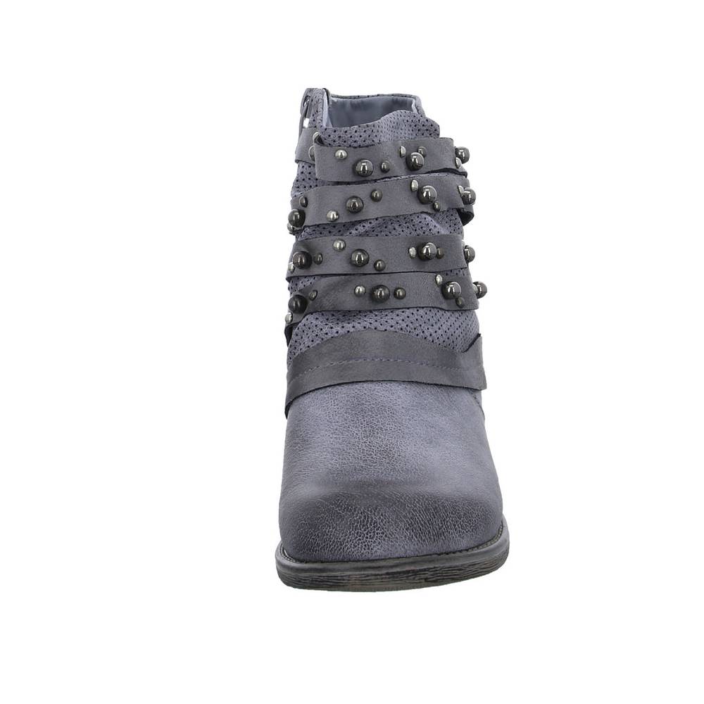 SDS Schlupf-/Reißverschlußstiefelette Warmfutter bis 35mm Absatz (casual) Fabrikpreis