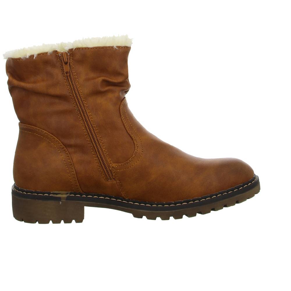 Alyssa Schlupf-/Reißverschlußstiefelette Warmfutter bis 35mm Absatz (casual) Flash Sale