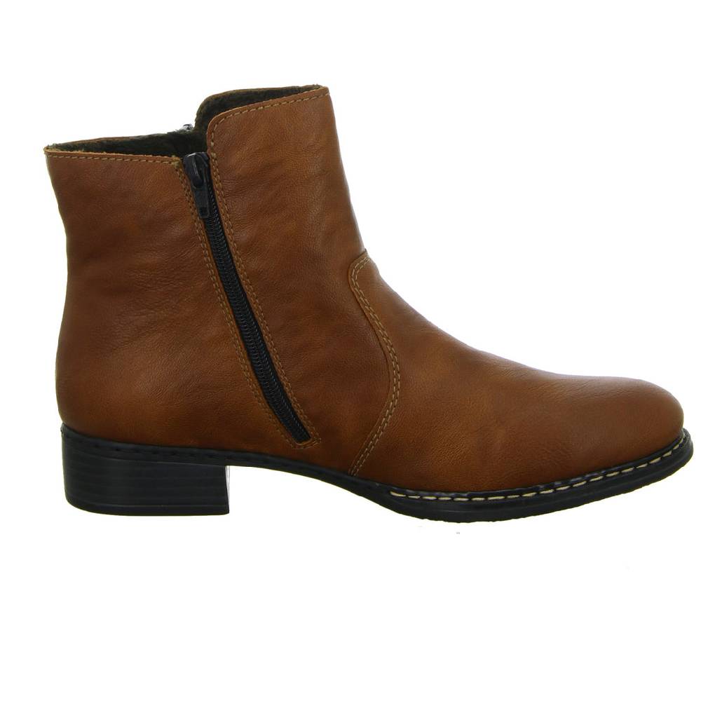 Rieker Schlupf-/Reißverschlußstiefelette Warmfutter bis 35mm Absatz (casual) Begrenztes Angebot