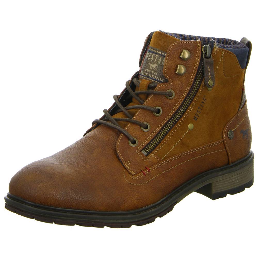 MUSTANG Schnürstiefelette Kaltfutter Freizeit (casual) Bis zu 65% Rabatt