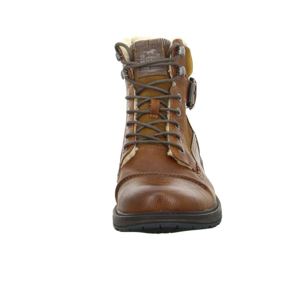 MUSTANG Schnürstiefelette Warmfutter Business (elegant) Saisonschlussverkauf