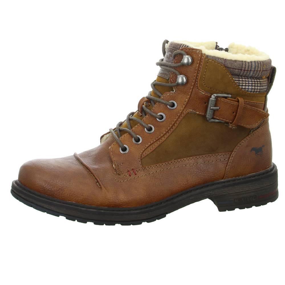 MUSTANG Schnürstiefelette Warmfutter Business (elegant) Saisonschlussverkauf
