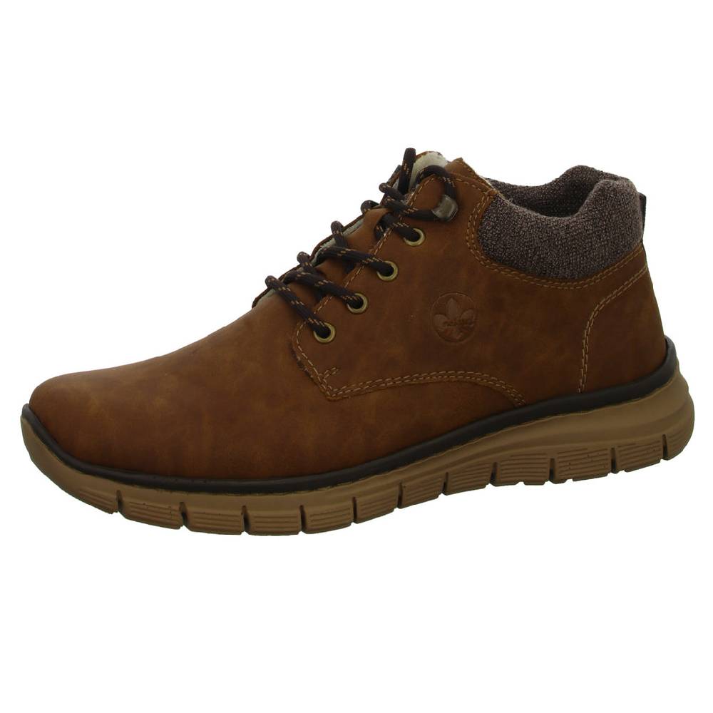 Rieker Schnürstiefelette Warmfutter Freizeit (casual) Vatertagsangebot