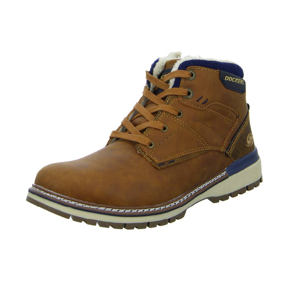 Dockers by Gerli Schnürstiefelette Warmfutter Freizeit (casual) Neuheiten