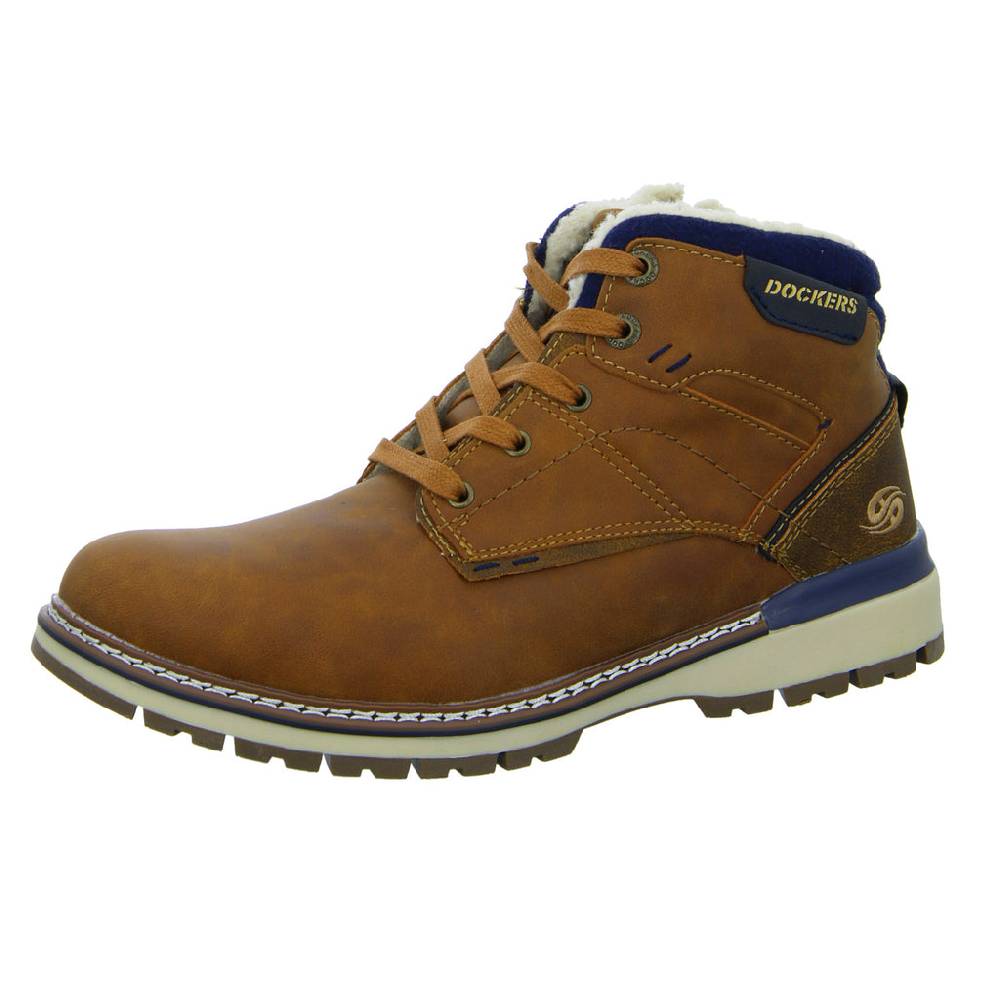 Dockers by Gerli Schnürstiefelette Warmfutter Freizeit (casual) Neuheiten