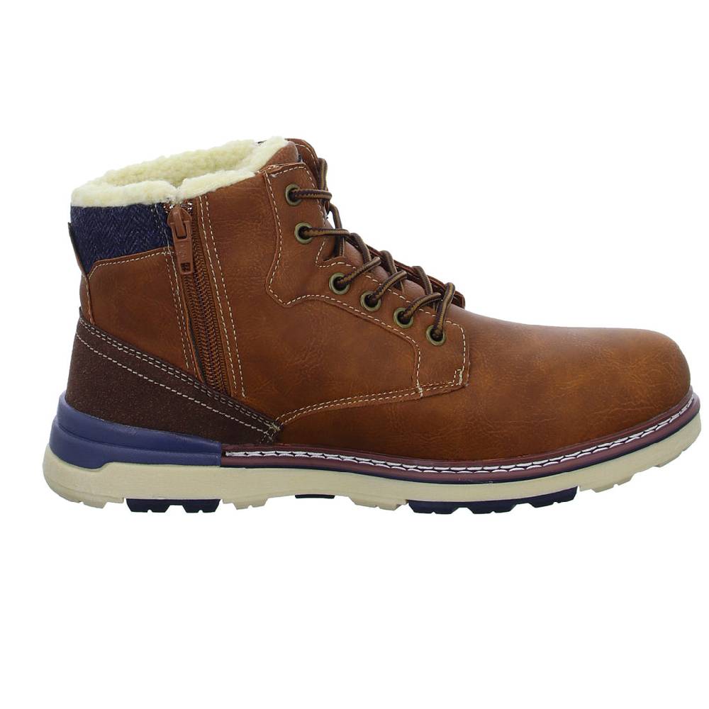 living UPDATED Schnürstiefelette Warmfutter Freizeit (casual) Super Sparpreis