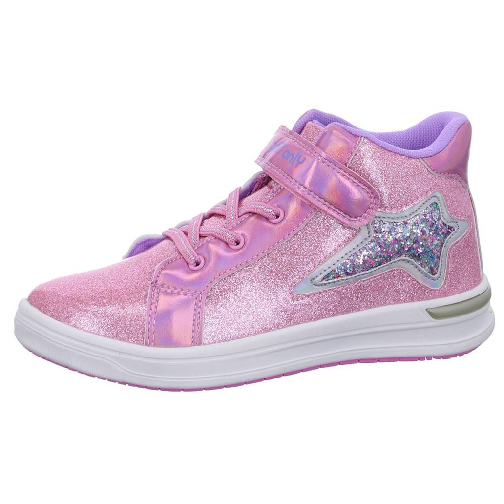 girlZ onlY Schlupf-/Klettstiefelette Kaltfutter Lagerräumung