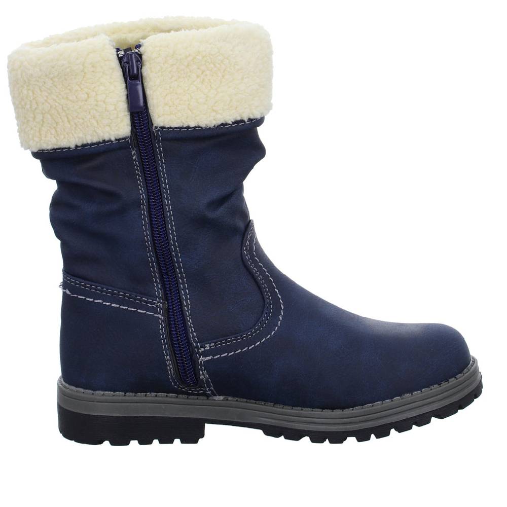 girlZ onlY Schlupf-/Klettstiefelette Warmfutter Sonderangebote