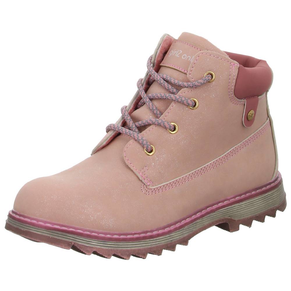 girlZ onlY Schnürstiefelette Warmfutter Super Sparpreis