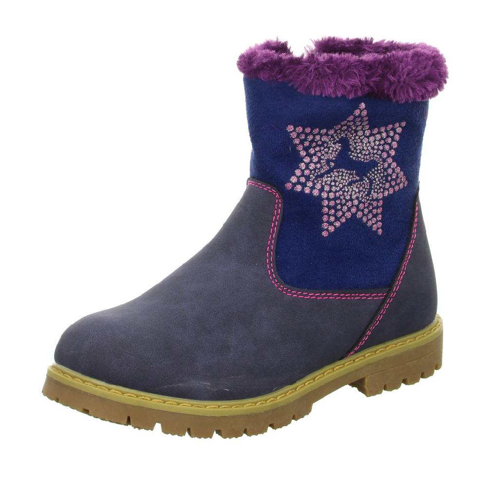 girlZ onlY Schlupf-/Klettstiefelette Warmfutter Wochenangebot