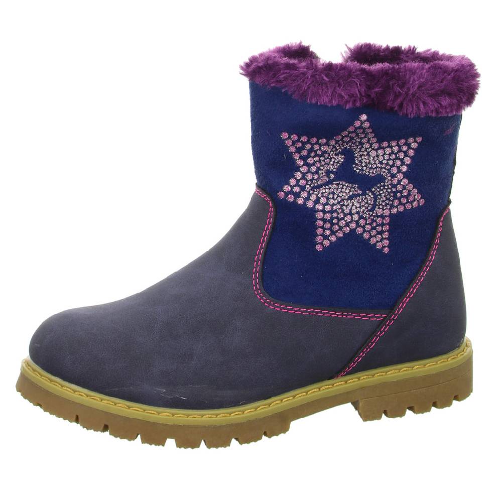girlZ onlY Schlupf-/Klettstiefelette Warmfutter Wochenangebot
