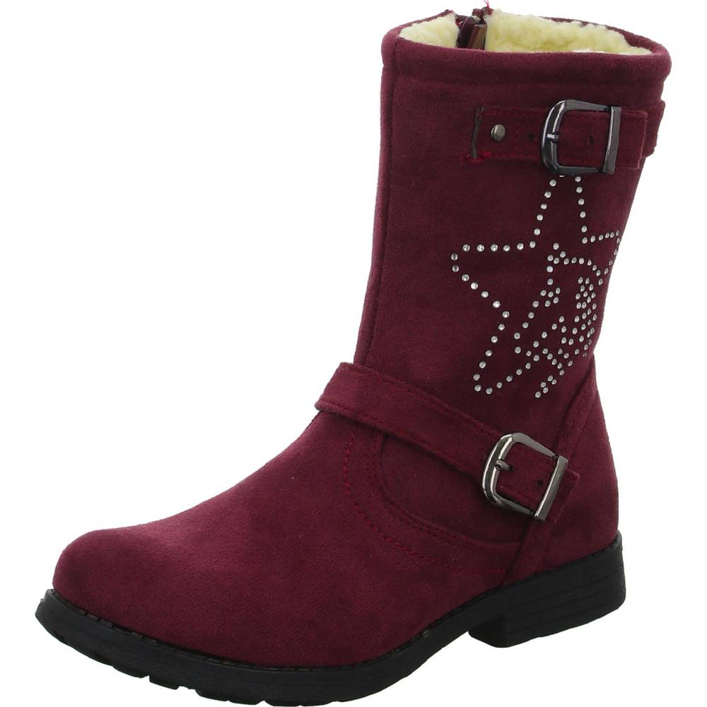 girlZ onlY Schlupf-/Klettstiefelette Warmfutter Bis zu 60% Rabatt