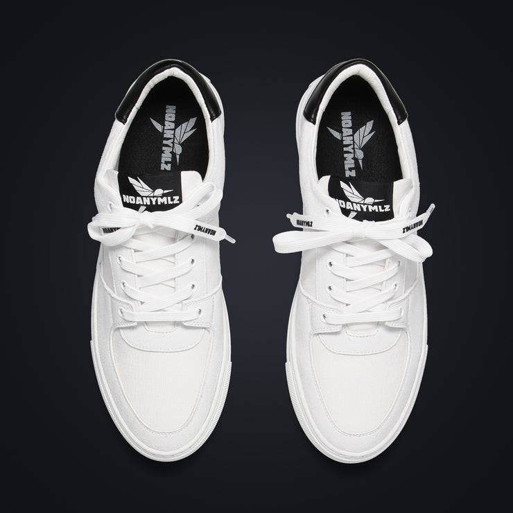 Noanymlz LEVEL E5 - CANVAS WHITE / SUEDE Letzter Tag