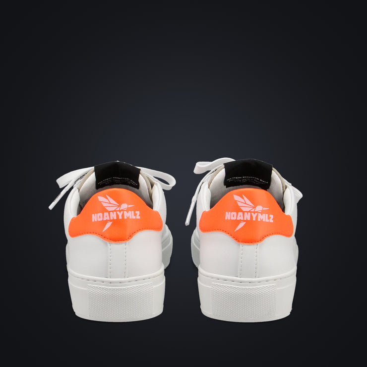 Noanymlz LEVEL O3 - WHITE / NEON RED Super Rabatt