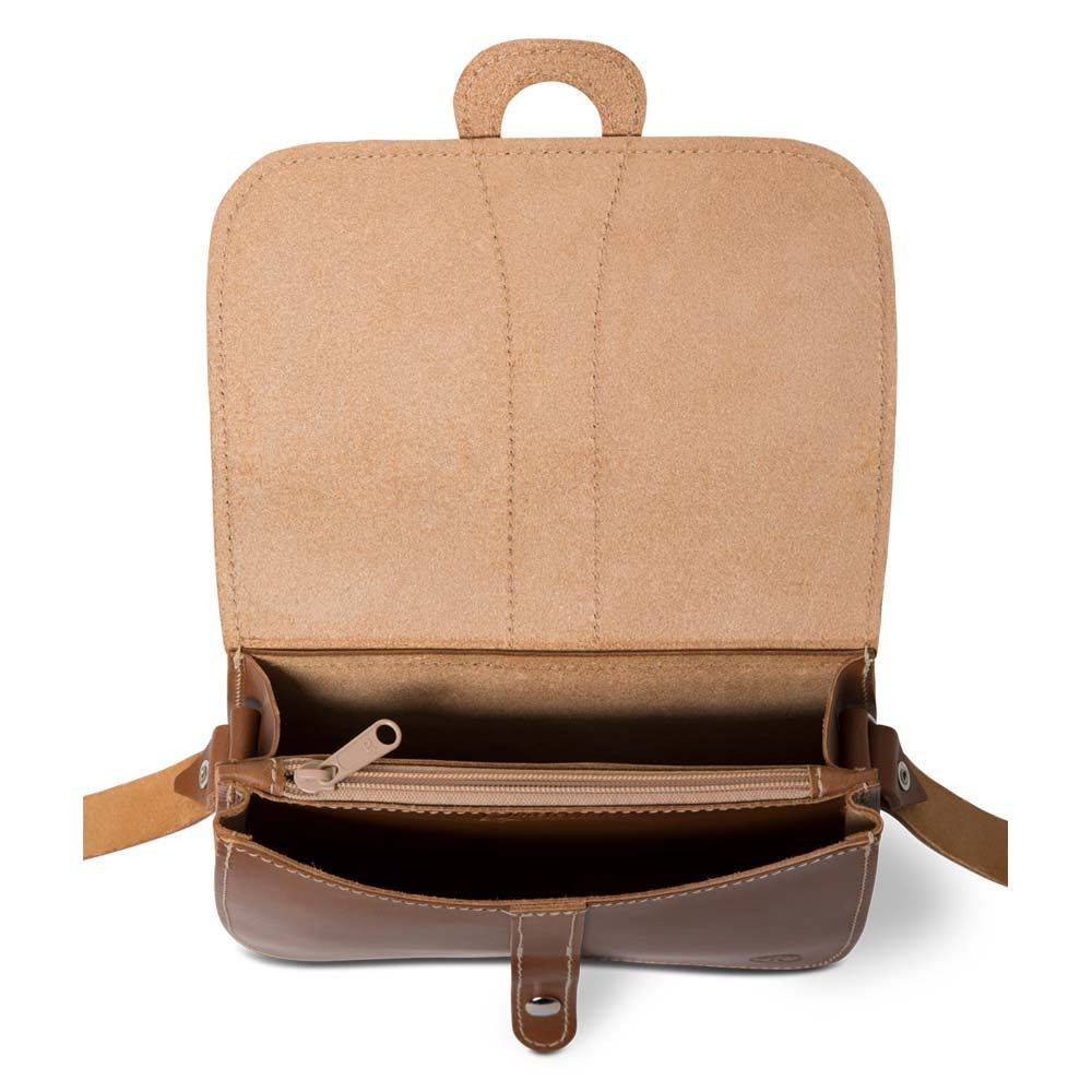Original Haferl Schultertasche Mia | caramel Günstiger Verkauf